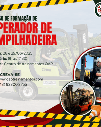 Formação para Operador de Empilhadeira