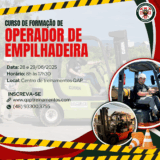 Formação para Operador de Empilhadeira