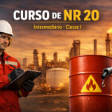 NR 20 – Trabalho com Inflamáveis e Combustíveis Intermediário Classe I