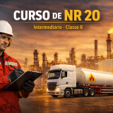 NR 20 – Trabalho com Inflamáveis e Combustíveis Intermediário Classe II