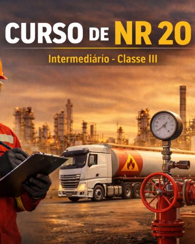 NR 20 – Trabalho com Inflamáveis e Combustíveis Intermediário Classe III