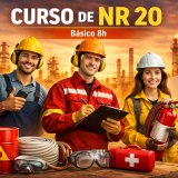NR 20 – Trabalho com Inflamáveis e Combustíveis Básico 8h